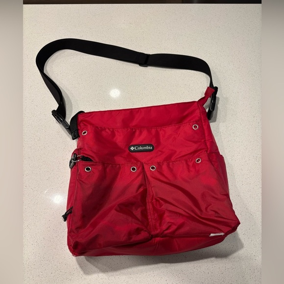 Columbia Red Messenger Bag - Picture 1 of 10
